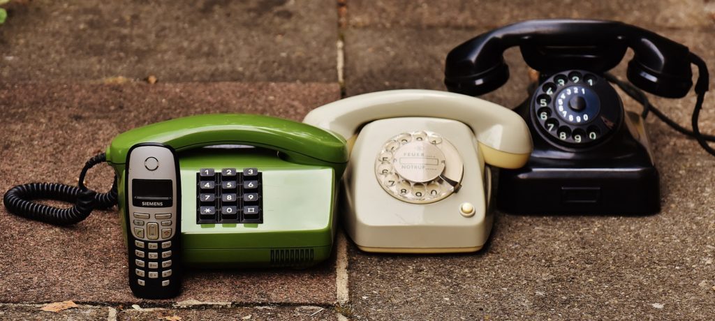 Collection of Telephones