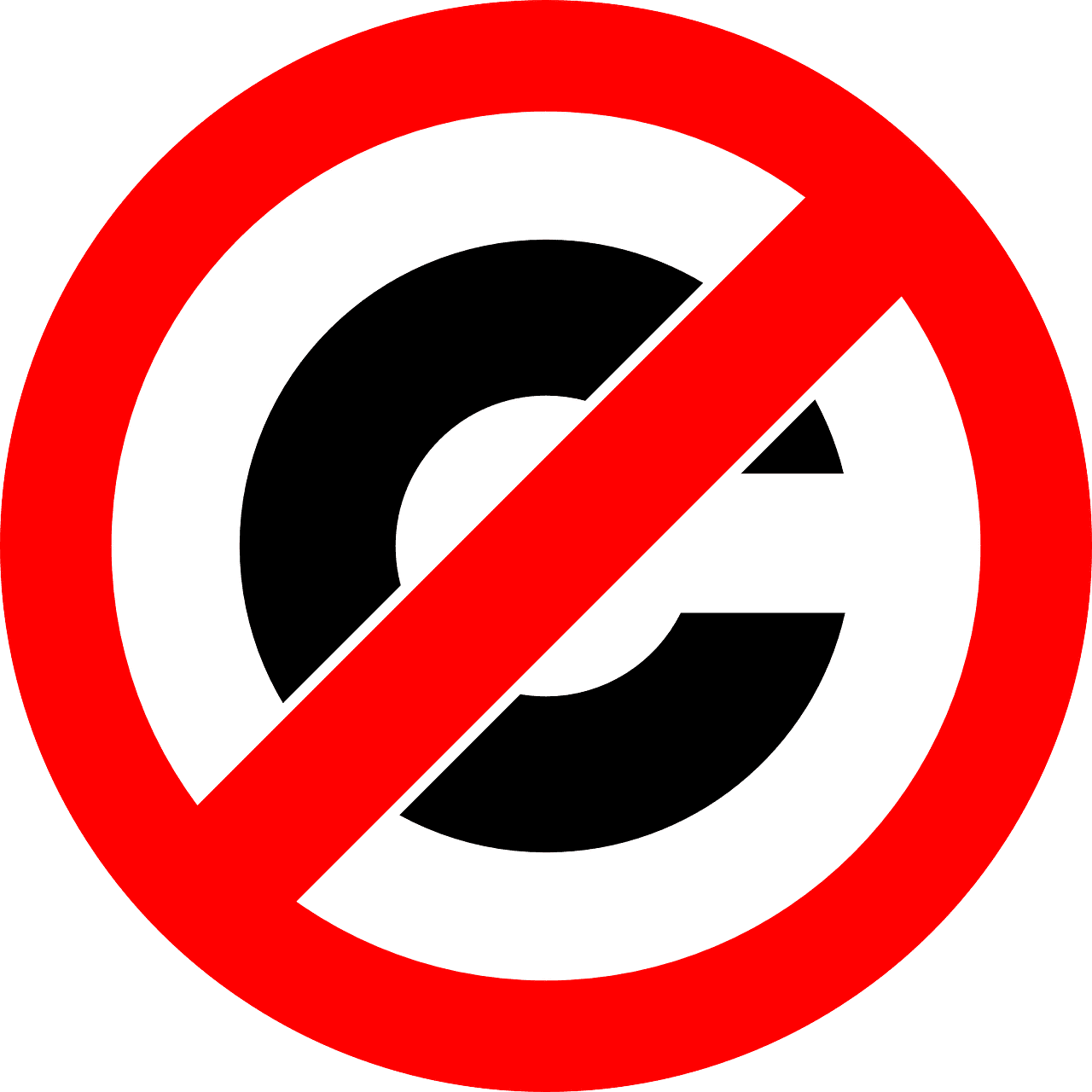 No Copyright Logo