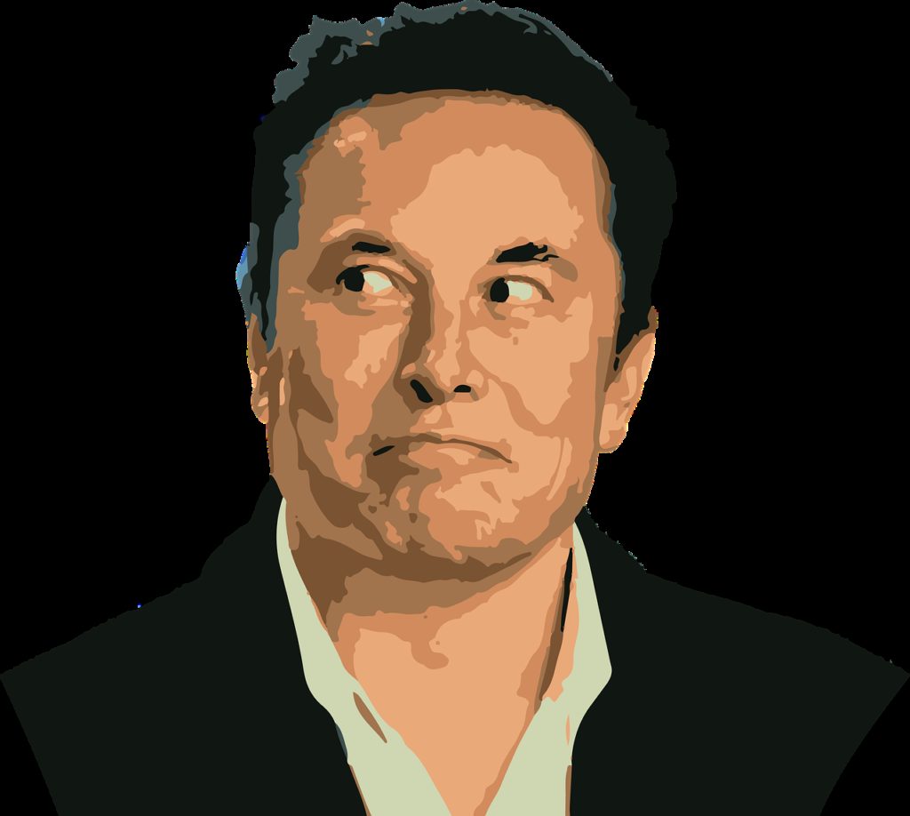 Elon Musk frowning